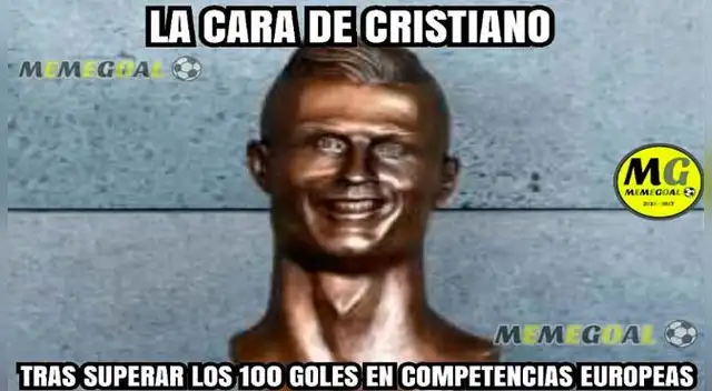 Memes 'vacilan' a Cristiano Ronaldo por sus goles en Champions League. Memegoal. Memes 'vacilan' a Cristiano Ronaldo por sus goles en Champions League. Memegoal.