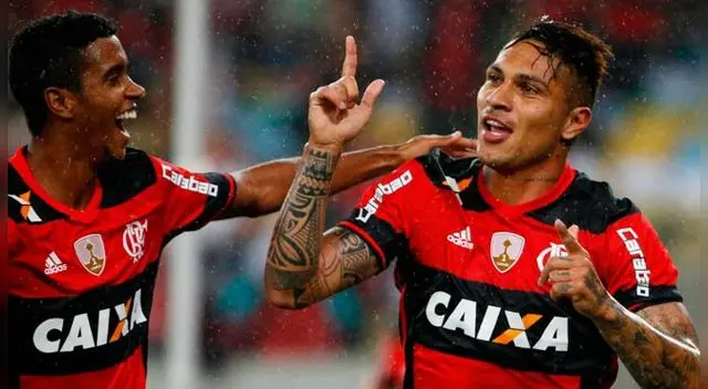 Paolo Guerrero, con su gol con Flamengo en Copa Libertadores, volvió locos a narradores brasileños