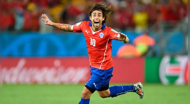 Jorge Valdivia viene disputando las Eliminatorias a Rusia 2018 con el combinado chileno. 