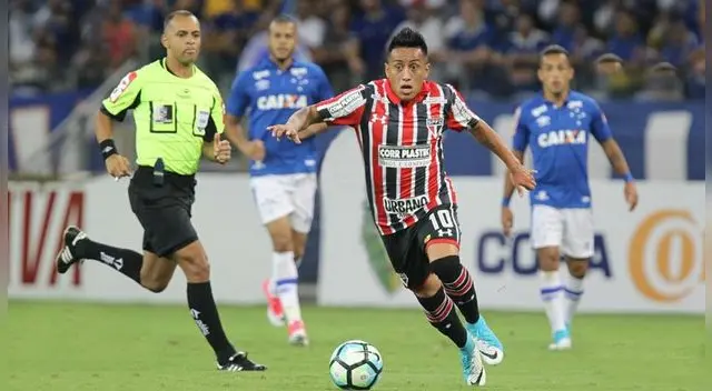 Sao Paulo: con Christian Cueva quedó fuera de la Copa Brasil