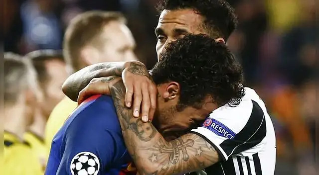 Neymar y su conmovedor llanto tras quedar eliminado de la Champions League Neymar y su conmovedor llanto tras quedar eliminado de la Champions League