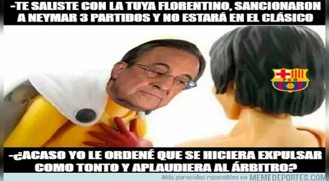 Memes del partidazo entre Real Madrid y Barcelona, por la Liga Santander. Fuente: Twitter Memes del partidazo entre Real Madrid y Barcelona, por la Liga Santander. Fuente: Twitter