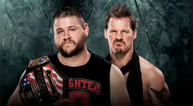 En el WWE Payback 2017, Chris Jericho vs. Kevin Owens por el Campenato de los Estados Unidos. Fuente: WWE