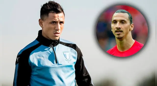 Yoshimar Yotún desea a Zlatan Ibrahimovic en el Malmo. Yoshimar Yotún desea a Zlatan Ibrahimovic en el Malmo.