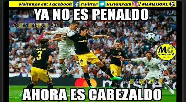 Memes tras la goleada merengue y gran hat-trick de Cristiano Ronaldo