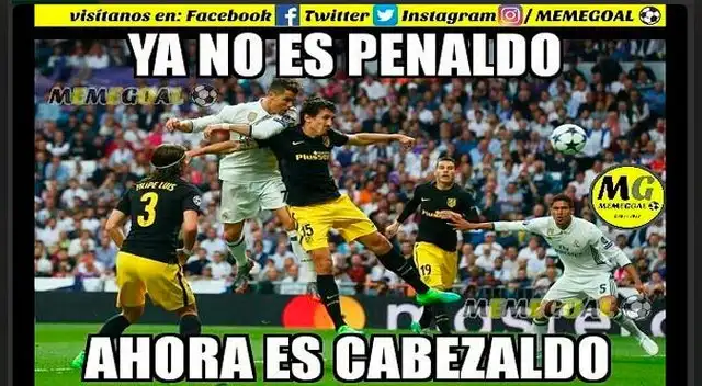 Memes tras la goleada merengue y gran hat-trick de Cristiano Ronaldo Memes tras la goleada merengue y gran hat-trick de Cristiano Ronaldo