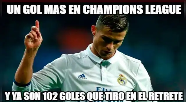 Memes tras la goleada merengue y gran hat-trick de Cristiano Ronaldo Memes tras la goleada merengue y gran hat-trick de Cristiano Ronaldo