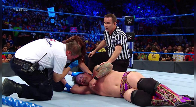 Kevin Owens nuevo campeón de los Estados Unidos tras vencer a Chris Jericho en SmackDown live