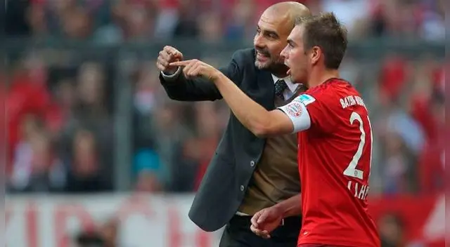 Philipp Lahm reveló que pasó con el Bayern Munich de Pep Guardiola ante Real Madrid.
