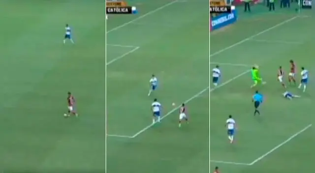 En el Flamengo vs. Católica, Miguel Trauco se mandó con un golazo de otro galaxia. En el Flamengo vs. Católica, Miguel Trauco se mandó con un golazo de otro galaxia.