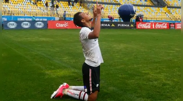 Christofer Gonzales fue el héroe del Colo Colo, que va para campeón en Chile. 