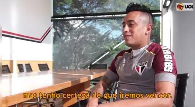 Christian Cueva cumple su segunda temporada en el Sao Paulo. 