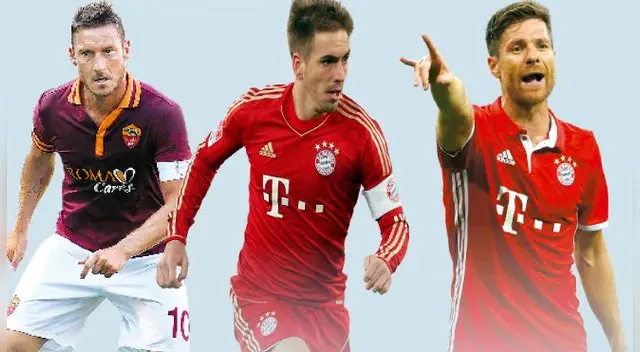 Tres leyendas del fútbol mundial se despiden a final de temporada Tres leyendas del fútbol mundial se despiden a final de temporada