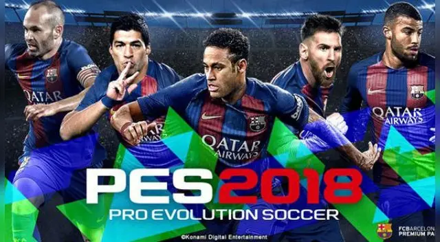 YouTube: grosero error sobre el Barcelona en primer teaser de PES 2018 YouTube: grosero error sobre el Barcelona en primer teaser de PES 2018