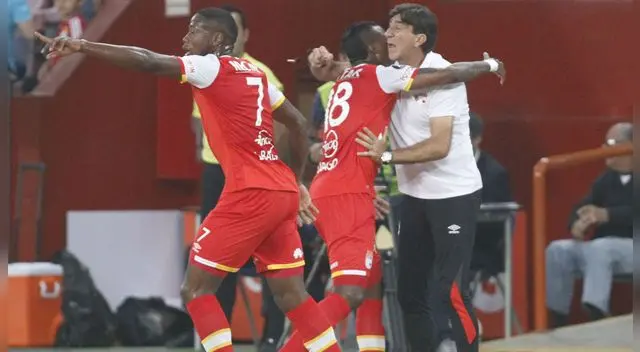 Sporting Cristal: así festejó Gustavo Costas triunfo de Independiente de Santa Fe