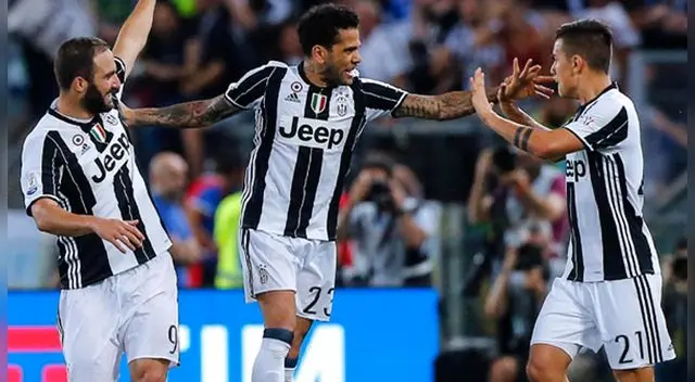 Juventus venció 2-0 a la Lazio en la final de la Copa Italia.