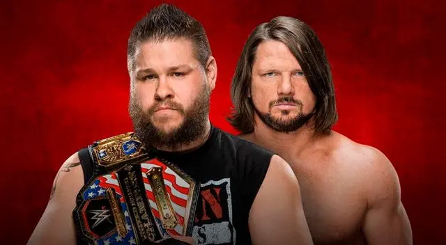 En WWE Backlash 2017, Kevin Owens vs. AJ Styles por el Campeonato de los Estados Unidos. En WWE Backlash 2017, Kevin Owens vs. AJ Styles por el Campeonato de los Estados Unidos.