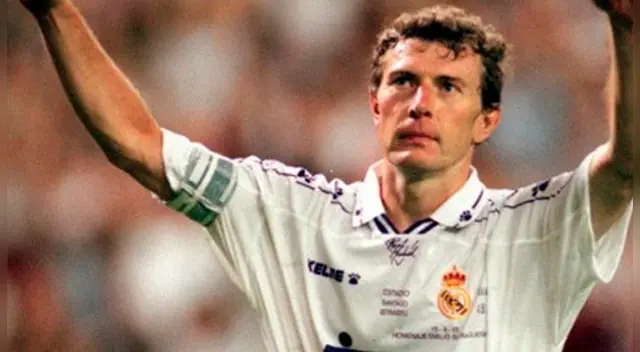 Emilio Butragueño, atacante del Real Madrid, tampoco recibió una tarjeta roja. 