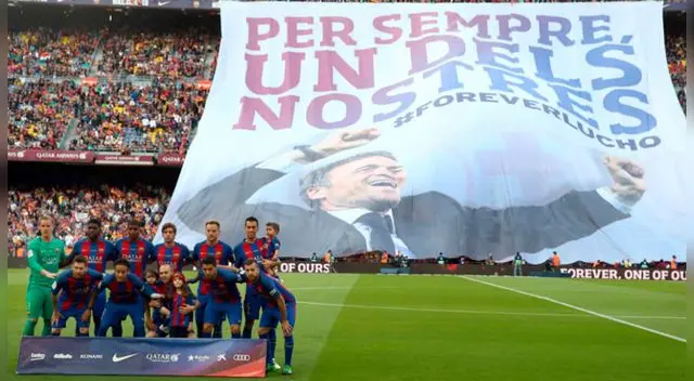 Luis Enrique disputó su último partido como entrenador del Barcelona. Fuente: EFE Luis Enrique disputó su último partido como entrenador del Barcelona. Fuente: EFE