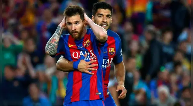 Caras de frustración en Lionel Messi y Luis Suárez. Foto EFE Caras de frustración en Lionel Messi y Luis Suárez. Foto EFE