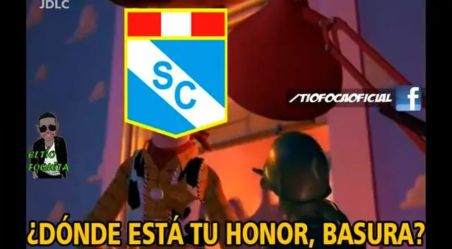 Infartantes memes de la derrota del Sporting Cristal por 4-0 ante Santos en Copa Libertadores. Fuente: Facebook Infartantes memes de la derrota del Sporting Cristal por 4-0 ante Santos en Copa Libertadores. Fuente: Facebook