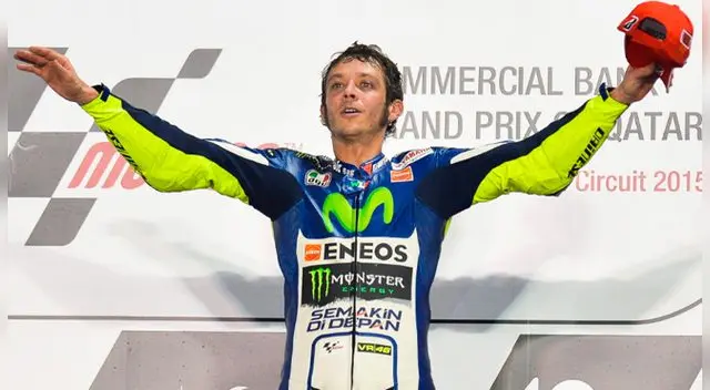 Valentino Rossi sufrió un terrible accidente en Italia.