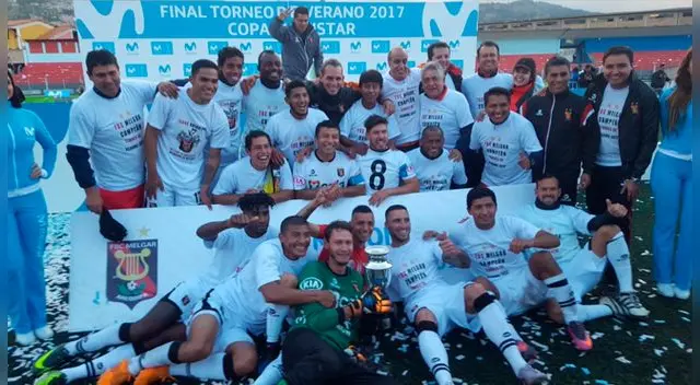 Melgar celebra el título del Torneo de Verano. Melgar celebra el título del Torneo de Verano.