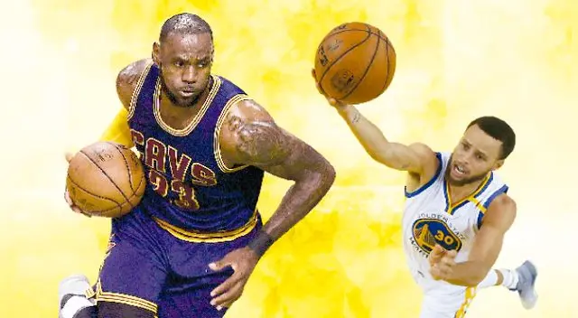 NBA: Stephen Curry reventó a LeBron James en arranque de los playoffs