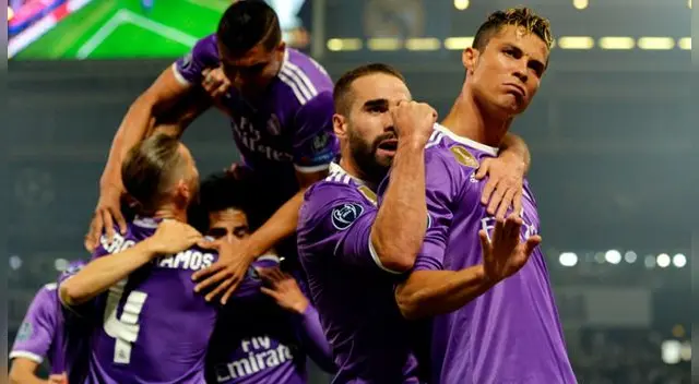 Cristiano Ronaldo celebra su gol a la Juventus. Cristiano Ronaldo celebra su gol a la Juventus.