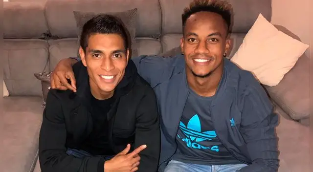Paolo Hurtado y André Carrillo son confesos hinchas de Alianza Lima, por tal, celebraron el triunfo sobre Universitario