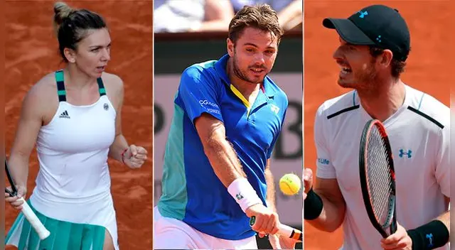 Simona Halep, Stan Wawrinka y Andy Murray, los grandes ganadores de la jornada de hoy en Roland Garros. Simona Halep, Stan Wawrinka y Andy Murray, los grandes ganadores de la jornada de hoy en Roland Garros.