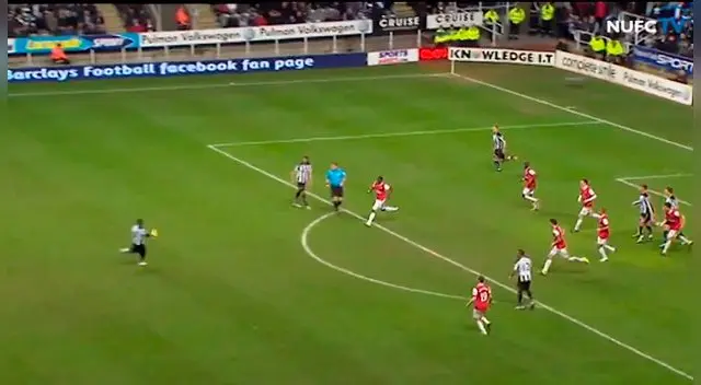 Cheick Tioté anotó un solo gol en su etapa en el Newcastle.