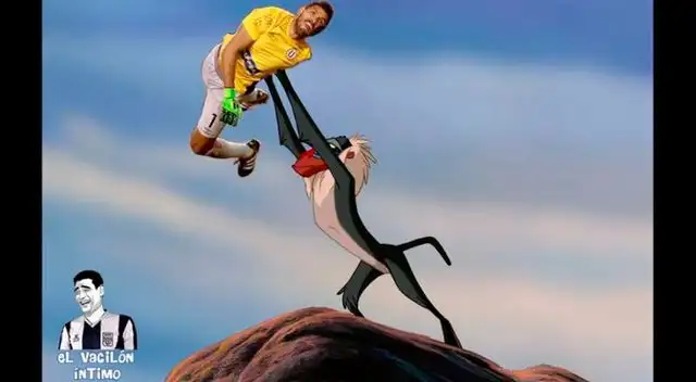 Hinchas de Alianza Lima se burlan de Raúl Fernandéz por actuación con Universitario. Fuente: Twitter