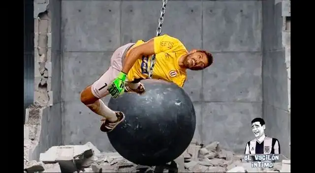 Hinchas de Alianza Lima se burlan de Raúl Fernandéz por actuación con Universitario. Fuente: Twitter