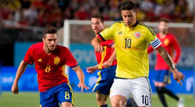 España vs. Colombia EN VIVO ONLINE GOL CARACOL TELECINCO