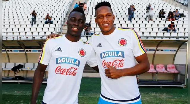 Davinson Sánchez (20 años) y Yerry Mina (22) destacan en sus clubes y en la Selección de Colombia. Davinson Sánchez (20 años) y Yerry Mina (22) destacan en sus clubes y en la Selección de Colombia.