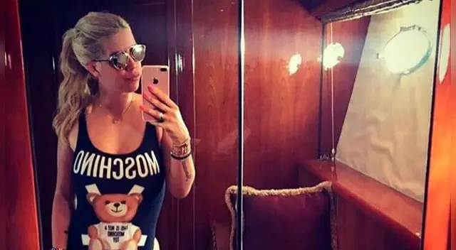 Wanda Nara, pareja de Mauro Icardi, compartió candente foto en Instagram.