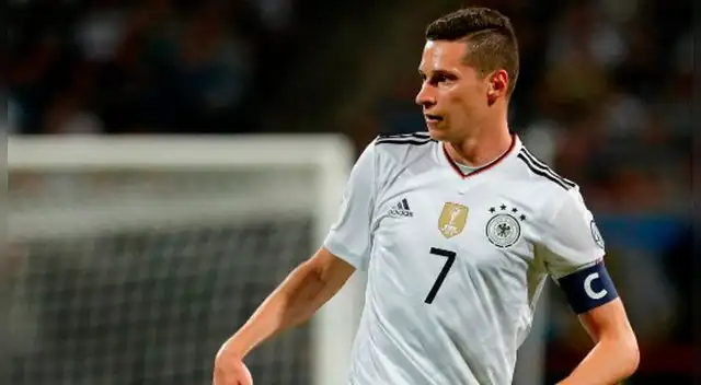 Julian Draxler ya se encuentra en Rusia con Alemania para la Copa Confederaciones 2017