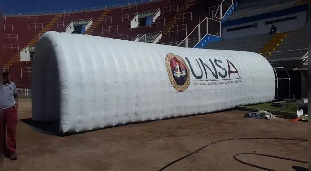 Selección Peruana y su regalo a la UNSA: vestuarios, butacas y demás instalaciones al estilo Europeo. Foto: Jorge Jiménez Selección Peruana y su regalo a la UNSA: vestuarios, butacas y demás instalaciones al estilo Europeo. Foto: Jorge Jiménez