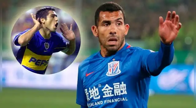 Carlos Tévez criticó a Riquelme pero su compañero de Shanghai celebró a 'Topo Gigio'