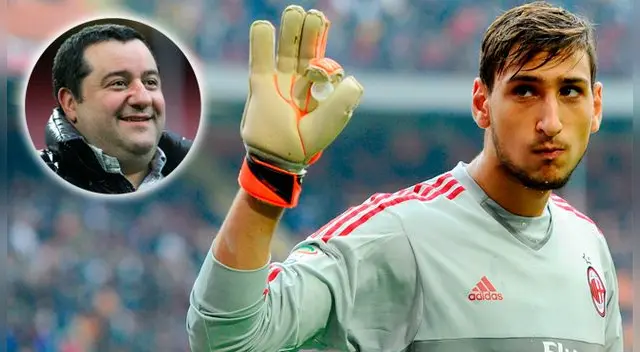 Mino Raiola, agente de Gianluigi Donnarumma, arremetió con el AC Milan.