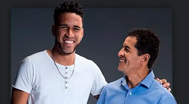 Pedro Gallese y Juan José Oré luego de su reencuentro.