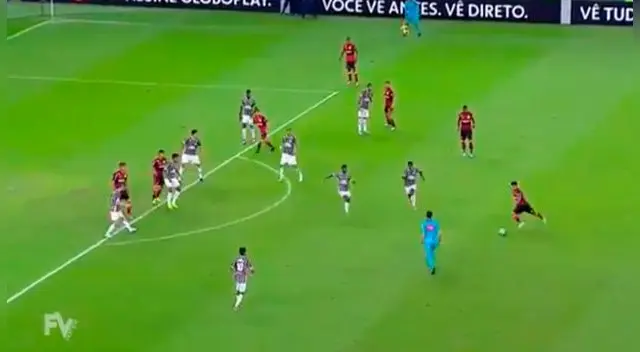 El golazo de Miguel Trauco en el Flamengo vs. Fluminense.