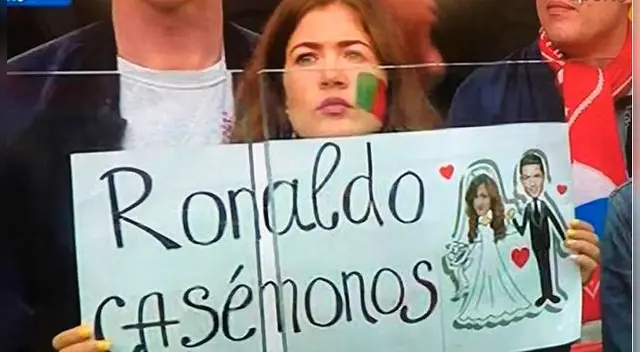 Fan enamorada y la propuesta de matrimonio que le hizo a Cristiano Ronaldo