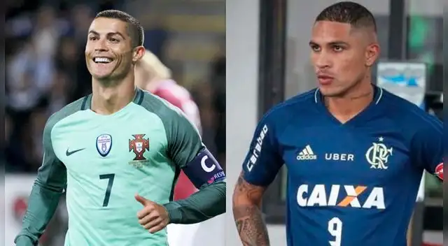 Paolo Guerrero se rapó al mismo estilo de Cristiano Ronaldo. 
