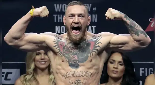 Conor McGregor desafía a Floyd Mayweather con provocador mural