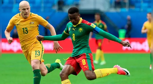 Camerún empató 1-1 con Australia y ambos quedan prácticamente eliminados de la Copa Confederaciones