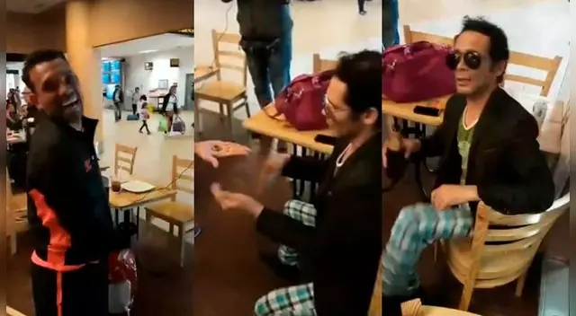 Kike Suero le jugó una tremenda broma a Arquímedes Figuera.