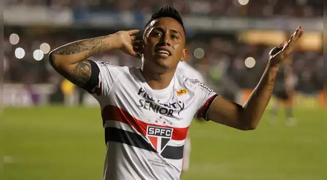 Christian Cueva va de titular en el Sao Paulo vs. Fluminense por la fecha 10 del Brasileirao 