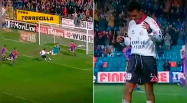 Pablo Zegarra anotó un golazo ante Barcelona. Pablo Zegarra anotó un golazo ante Barcelona.